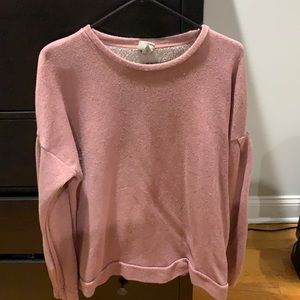 Pink sweatshirt sparkles a n d e a w y